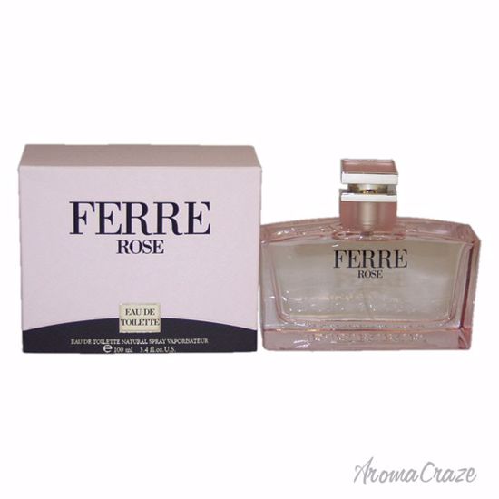 Gianfranco Ferre Ferre Rose EDT Spray for Women 3.4 oz