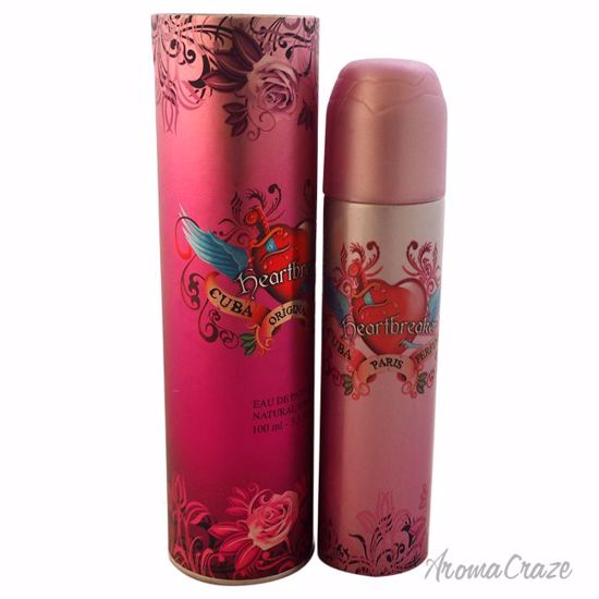 Cuba by Cuba Heartbreaker EDP Spray for Women 3.4 oz