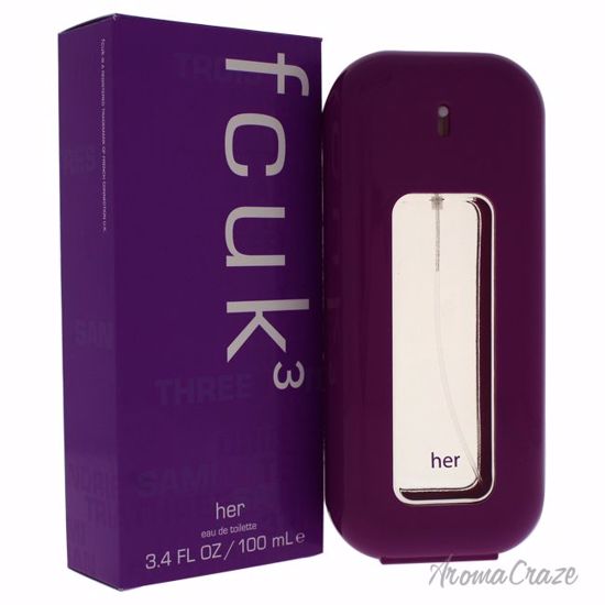 French Connection UK fcuk 3 EDT Spray for Women 3.4 oz