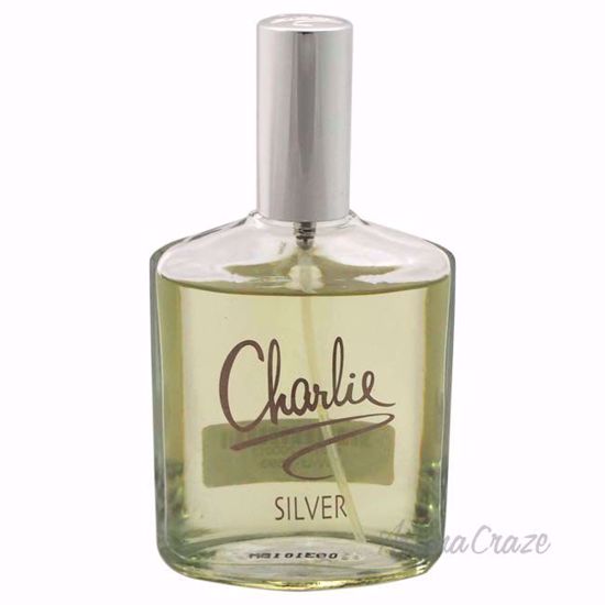 Charlie Silver by Revlon for Women - 3.4 oz EDT Spray (Unbox