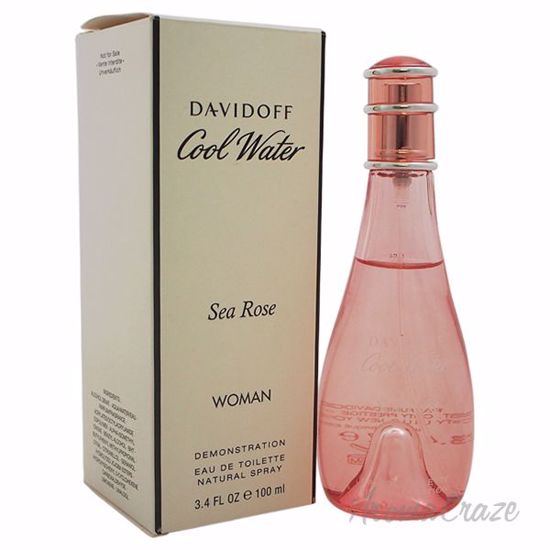 Cool Water Sea Rose by Davidoff for Women - 3.4 oz EDT Spray