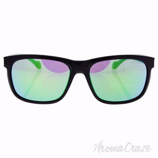 Arnette AN 4196 2241/3R Slacker - Black/Mirror Green for Men
