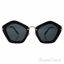 Miu Miu MU SMU 06O 1AB-1A1 - Black/Grey by Miu Miu for Women