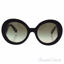 Prada SPR 27N ROK-4M1 - Black Havana/Green by Prada for Wome