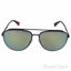 Prada SPS 55R TIG-4J2 - Grey Rubber/Green by Prada for Men -