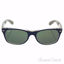 Ray Ban RB 2132 6188 New Wayfarer - Blue/Green Classic by Ra