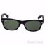 Ray Ban RB 2132 622/58 New Wayfarer - Black/Green Classic Po