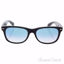 Ray Ban RB 2132 6242/3F New Wayfarer - Black/Light Blue Grad