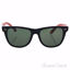 Ray Ban RB 2140F 1016 Wayfarer - Black/Green Classic by Ray 
