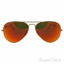 Ray Ban RB 3025 112/4D Aviator Large Metal - Gold/Orange Fla