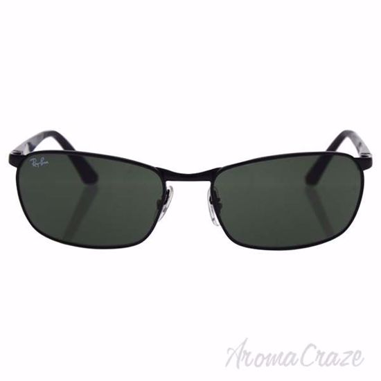 Ray Ban RB 3534 002 - Black/Green Classic by Ray Ban for Uni