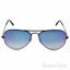 Ray Ban RB 3025 Aviator Large Metal 002/4O - Black/Blue Grad