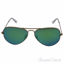 Ray Ban RB 3025 Aviator Large Metal 112/P9 - Gold/Green Flas