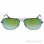 Ray Ban RB 3362 002/4J Cockpit - Black/Green Gradient Flash 