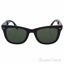 Ray Ban RB 4105 601/58 Folding Wayfarer - Black/Green Polari