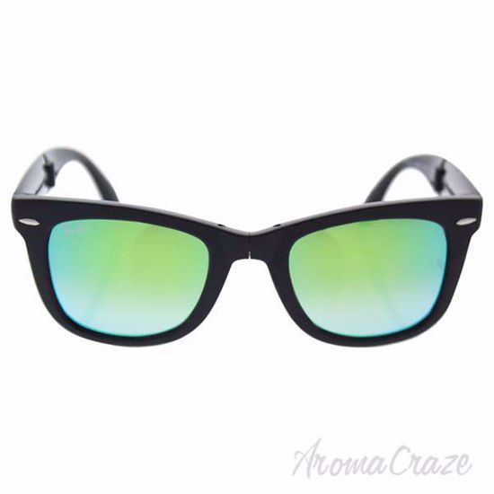 Ray Ban RB 4105 6069/4J Wayfarer - Black/Green Gradient Flas