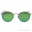 Ray Ban RB 3447 Round Metal 112/P9 - Gold/Green Polarized by