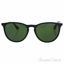 Ray Ban RB 4171 Erika 601/2P - Black/Green Polarized by Ray 