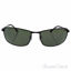 Ray Ban RB 3498 002/9A - Black/Green Polarized by Ray Ban fo