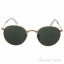 Ray Ban RB 3532 001 - Gold/Green Classic by Ray Ban for Unis