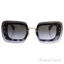 Miu Miu MU SMU 02R UAH-3H0 - Grey Black Tortoise/Grey Gradie