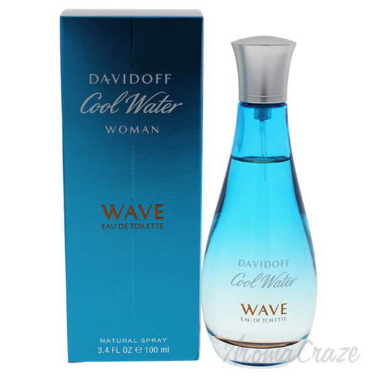 Cool Water Wave by Zino Davidoff for Women - 3.4 oz EDT Spra