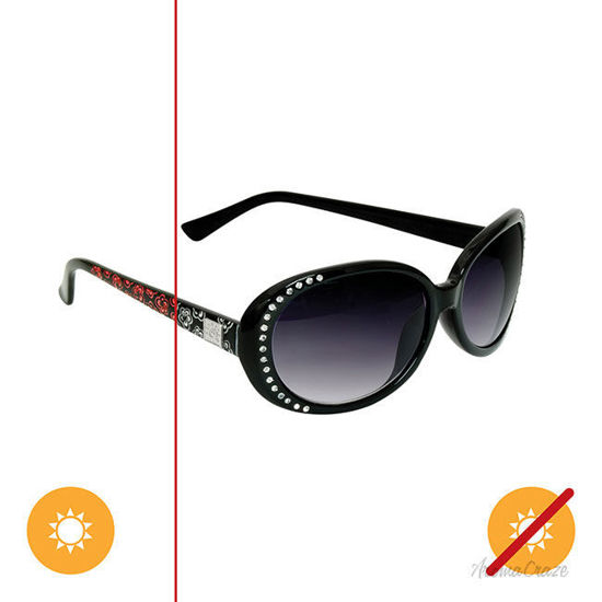 Picture of Solize Help Me Rhonda - Black-Pink by DelSol for Women - 1 Pc Sunglasses