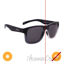 Picture of Solize Nowhere to Run - Black and Clear to Ebony by DelSol for Unisex - 1 Pc Sunglasses