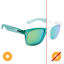 Solize Summers Gone - Clear-Green by DelSol for Unisex - 1 Pc Sunglasses