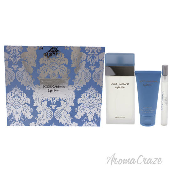 Picture of Light Blue by Dolce and Gabbana for Women 3 Pc Gift Set 