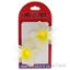 Picture of Color-Changing Hair Clips Color Splash Plumeria Yellow to Purple by DelSol for Women 1 Pair Hair Clips
