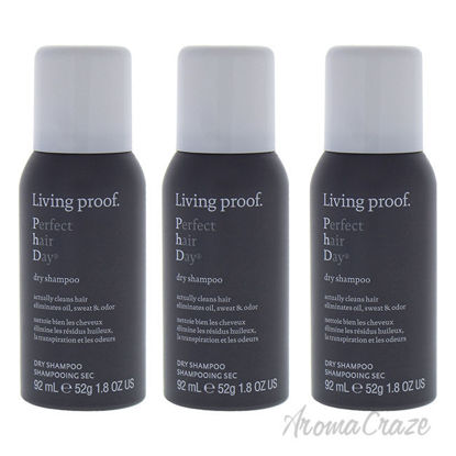 Picture of Perfect Hair Day (PhD) Dry Shampoo by Living Proof for Unisex 1.8 oz Shampoo Pack of 3