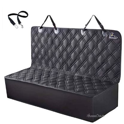 Picture of Bench Seat Protector for Pets - Standard Black by Meadowlark for Unisex - 3.3 lb Car Seat Cover