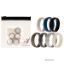 Picture of Silicone Wedding 6mm Smooth Solid Ring Set by ROQ for Men - 7 x 7 mm Ring