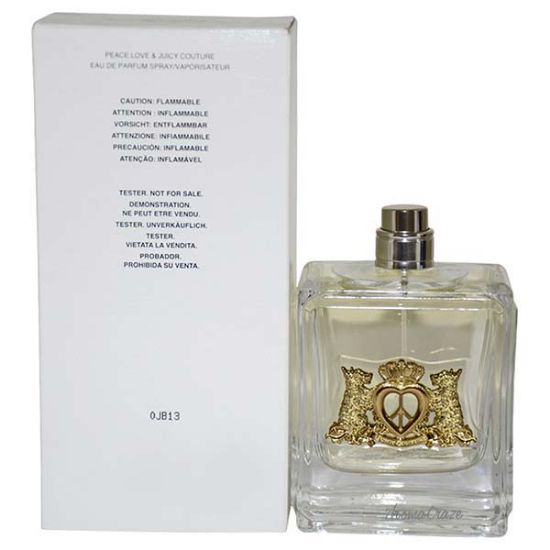 Picture of Peace Love & Juicy Couture by Juicy Couture for Women - 3.4 oz EDP Spray (Tester)